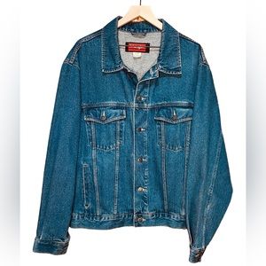Vintage Wrangler Hero denim trucker jean jacket XL